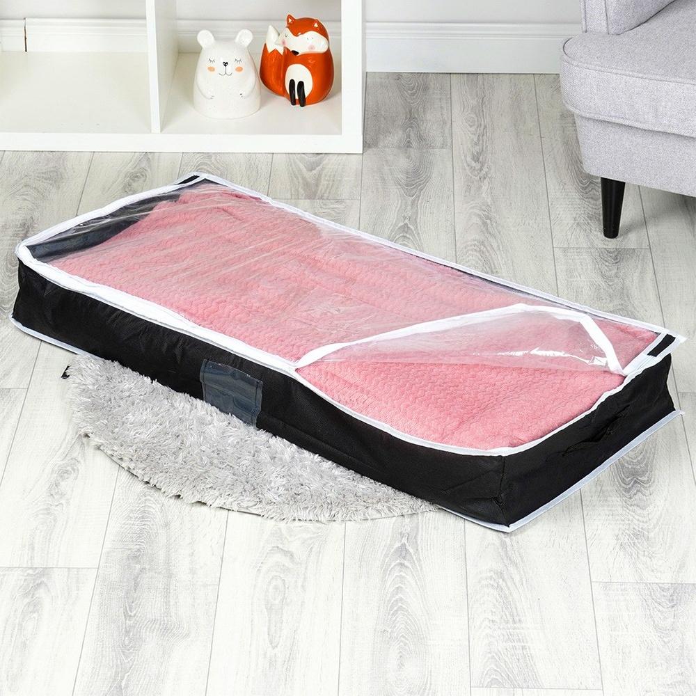 Organizer Bag for Bedding, Blankets, Clothes, Under Bed, Flat