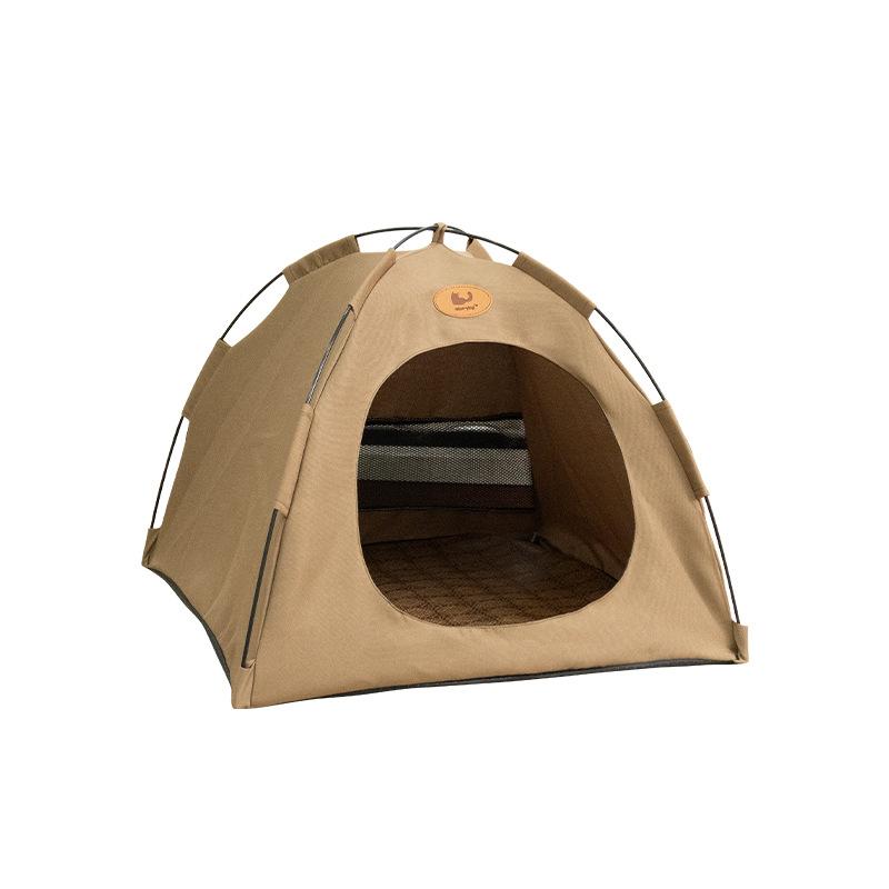 Outdoor Stray Cat House Folding Without Installation Pet Tent Bed Portable for Travel Cool Summer Kitty Puppy Bed Pet Supplies