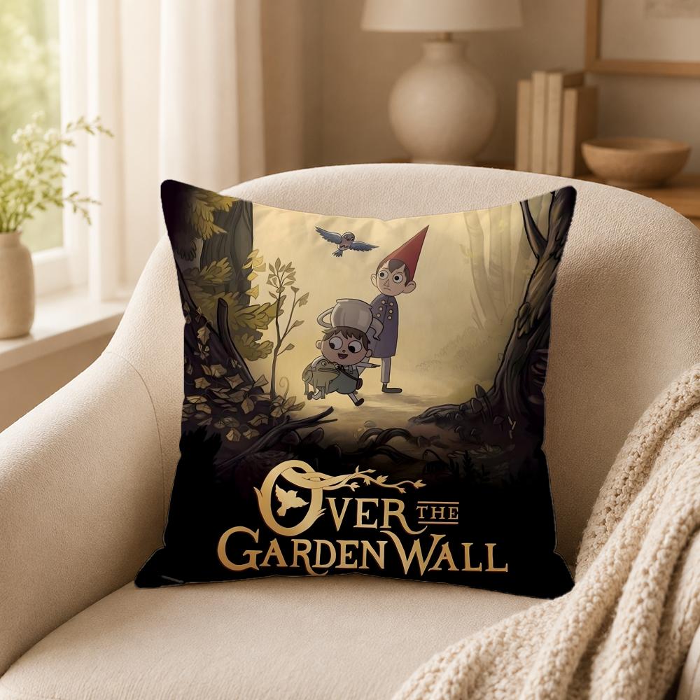 Cartoon O-Over The Garden WallS Kissenbezug Doppelseitig Bedruckter Kissenbezug Hypoallergen Staubmilbenresistent