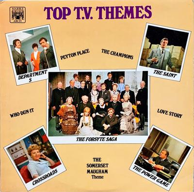 LP Record VARIOUS - Top T.V. Themes MALS1179 Marble Arch 1969 UK Soundtracks & Musicals Used