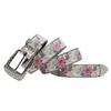 Rose Print Rhinestone Belt - Punk & Bohemian Y2K Style for Trendy Couples and Students