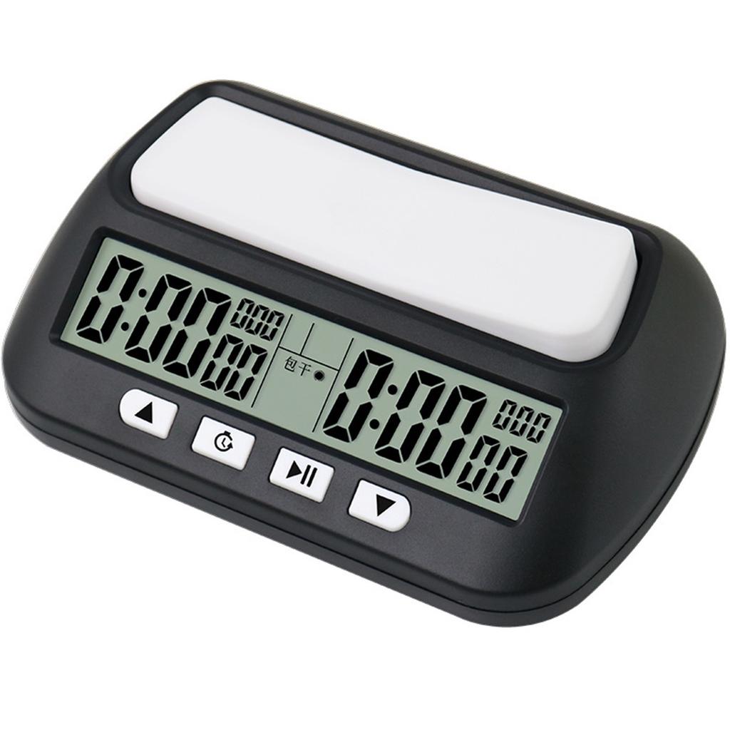 Digital Chess Clock Professional Timer for Chinese Go Game Competition Referee Watch with On Off Switch