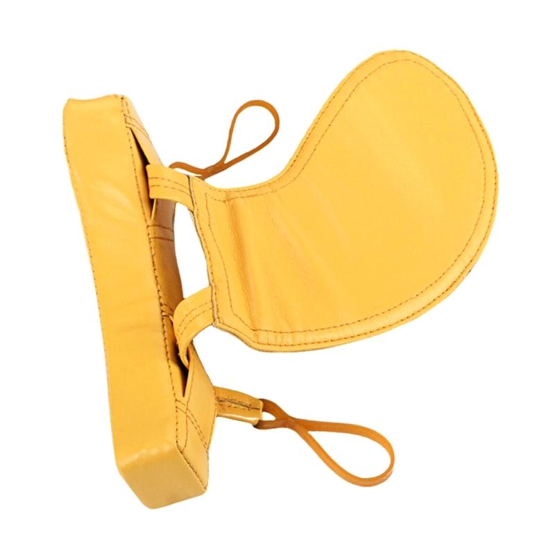 Violin Shoulder Rest Violin Chin Rest Large Violin Shoulder Pad Sheepskin Shoulder Pad Chin Pad Protector 1/4-1/2 4/4