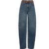 ONLY 2025 Autumn Vintage Washed Loose High-Waist Jeans for Women