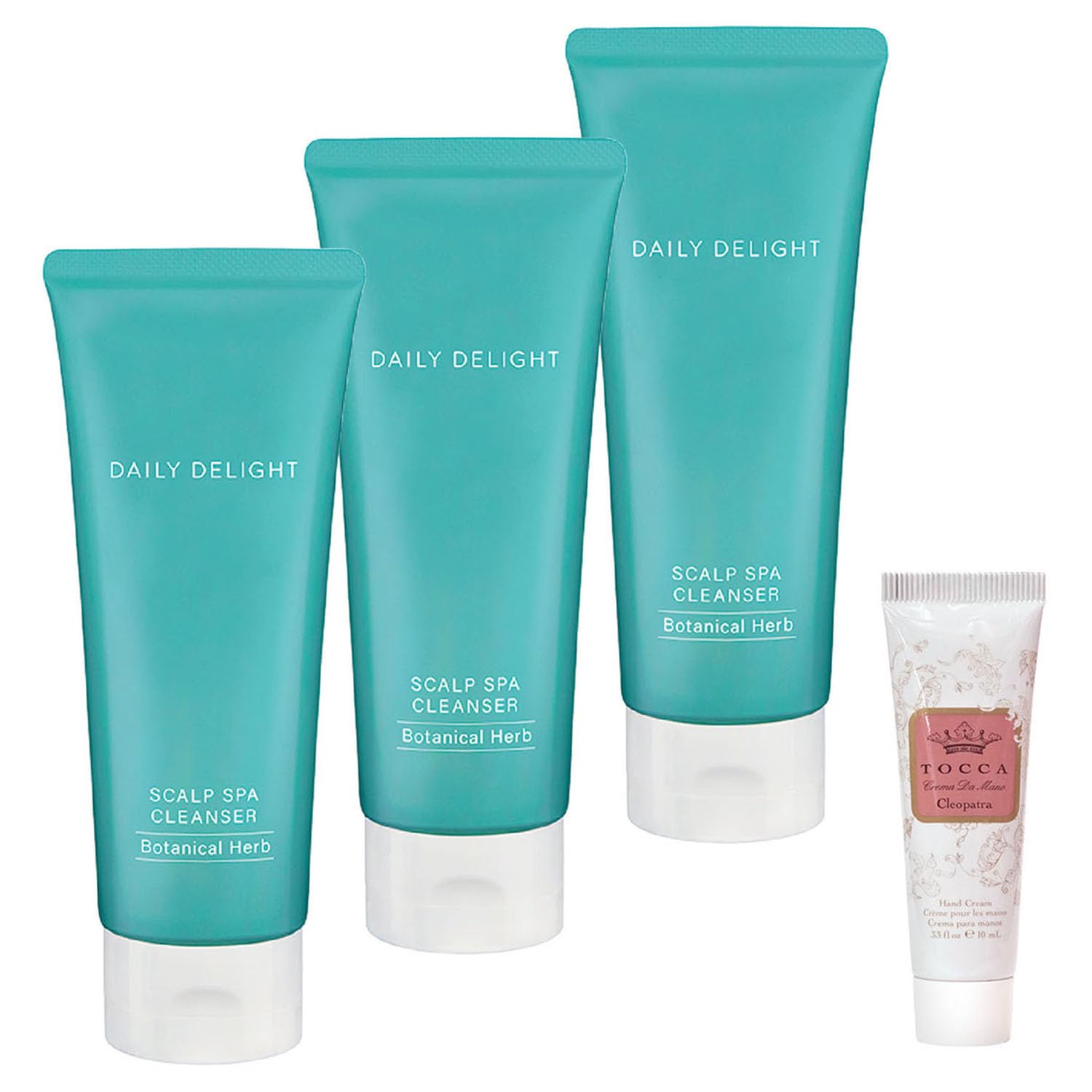 Daily Delight Head Cleanse 3-Pack with Bonus Item
