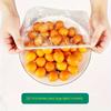 100pcs Elastic Food Storage Covers - Clear Retractable Plastic Dish Sealing Film, Unscented, Perfect Alternative to Cling Film