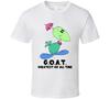 Gogo Dodo Greatest Of All Time Goat Cartoon Character Fan T Shirt