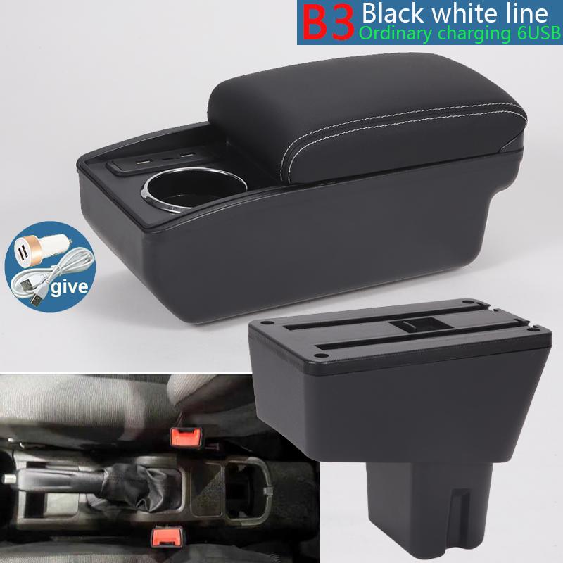 For Citroen C3 Armrest Box For Citroen C3 C4 2025 Car Armrest Box Storage Box Interior Dedicated Retrofit Parts Car Accessories