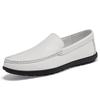 Men's Spring Casual Slip-On Moccasins - Cross-Border Large Leather Driving Loafers