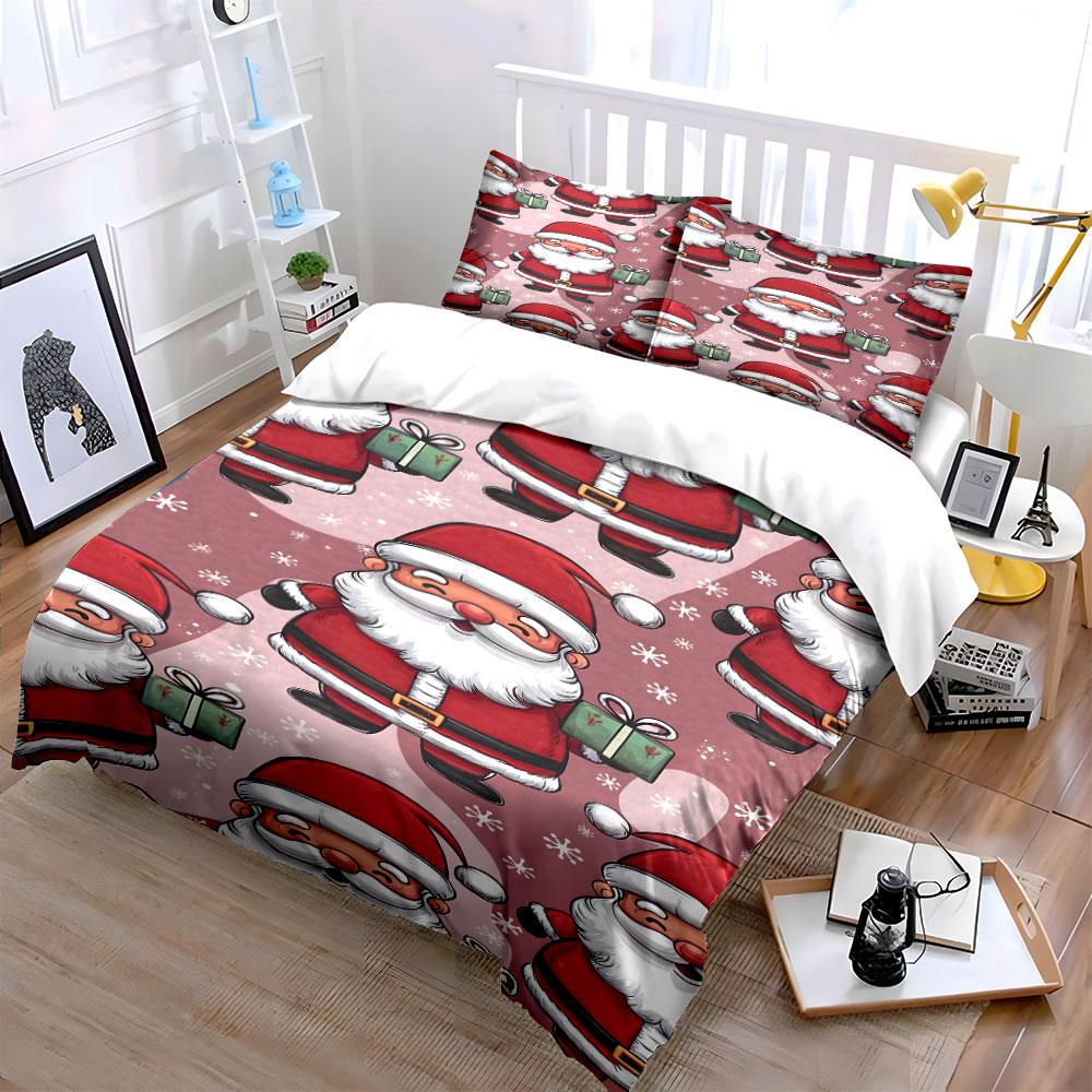 Festive jolly gift magic Bedding sets Duvet cover sets Duvet covers Pillowcases(1*Duvet Cover 2*Pillowcases without duvet insert)