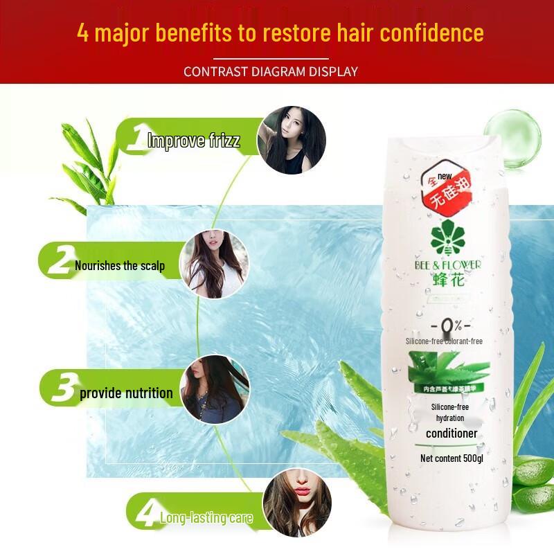 Bee & Flower Silicone-Free Hydrating Hair Conditioner