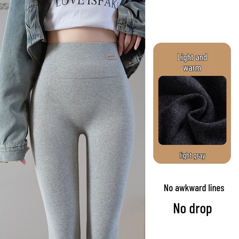 2026 Dames Zachte Lamswol Winddichte Katoenen Broek - Herfst/Winter Basislaag, Huidvriendelijk, Verdikt en Niet-Omvangrijk.
