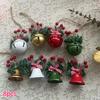 8 Pack 6.5cm Christmas Bells Jingle Bell Christmas Tree Ornaments Christmas Bells Door Wall Charms 2026 Xmas Decoration Supplies