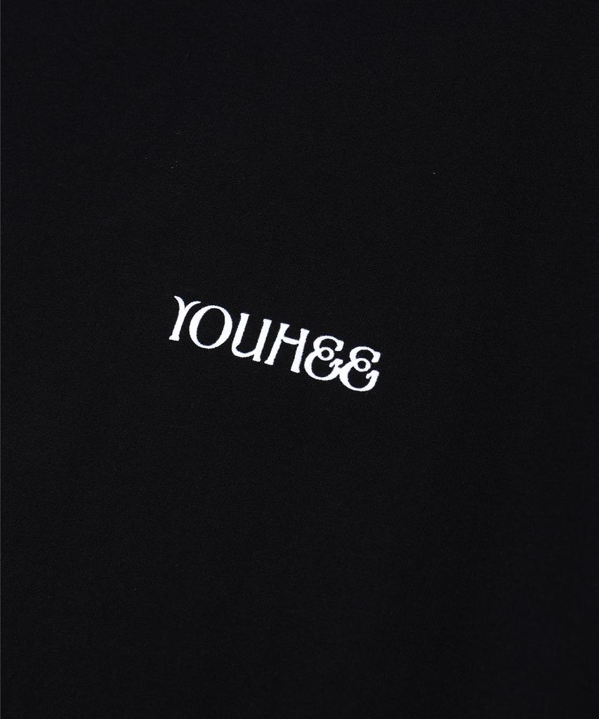 YOUHEE Youhee Small Logo T-Shirts Black