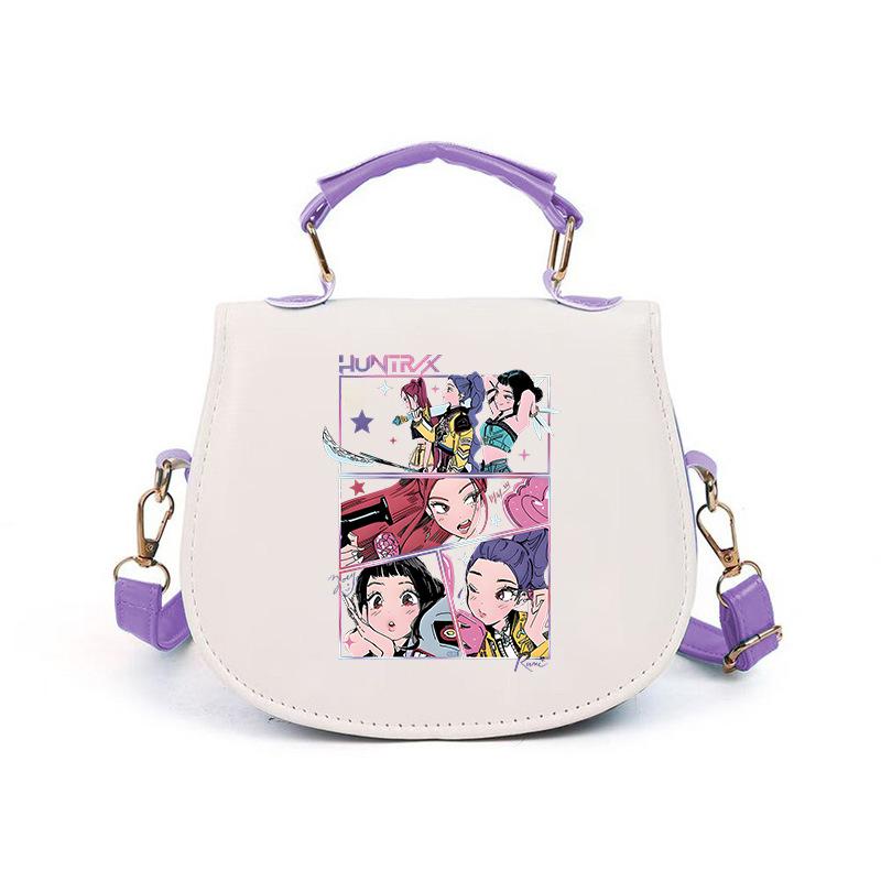 Kpop Animation Cartoon Printing Korean Version Of The Trend Handbag Multi-Function Portable Shoulder Messenger Bag