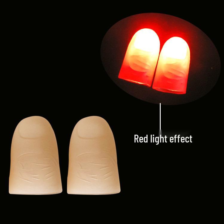 Светодиодные пальчиковые фонарики  Танцующая звезда  на солнечной батарее - Яркие ПВХ-аксессуары для фокусов