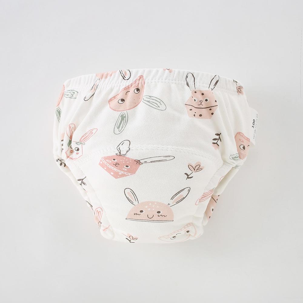 Washable Eco-Cotton Training Pants for Infants & Toddlers - Breathable Cloth Diapers for Learning & Isolation.