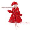 2025 New Barbie 11-inch Fashion Christmas Dress-up Set: Skirt & Hat