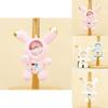 Adorable Astronaut Plush Keychain Cute Space Bunny Doll Creative Bag Charm