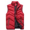 Men Vest Autumn Winter Casual Tops Down Cotton Fashion Clothing Solid Vest for Male Clothes