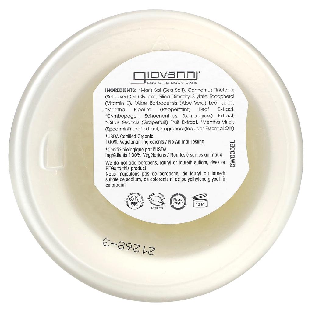 Salt Scrub, Cool Mint Lemonade, 9 Oz (260 G)