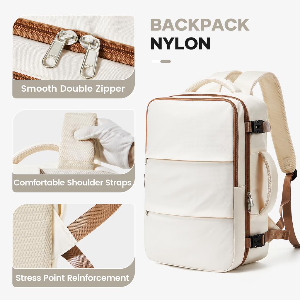 Women's Bag Large Capacity Multifunction Airplane Business Travel Backpack for Men Women Carry-On Laptop School Backpack College