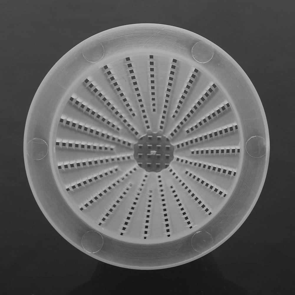 20 Stück Beutel Fisch Lebendfutter Rote Mückenlarven Fütterung Aquarium Becken Kegelfutterspender mit Saugnäpfen