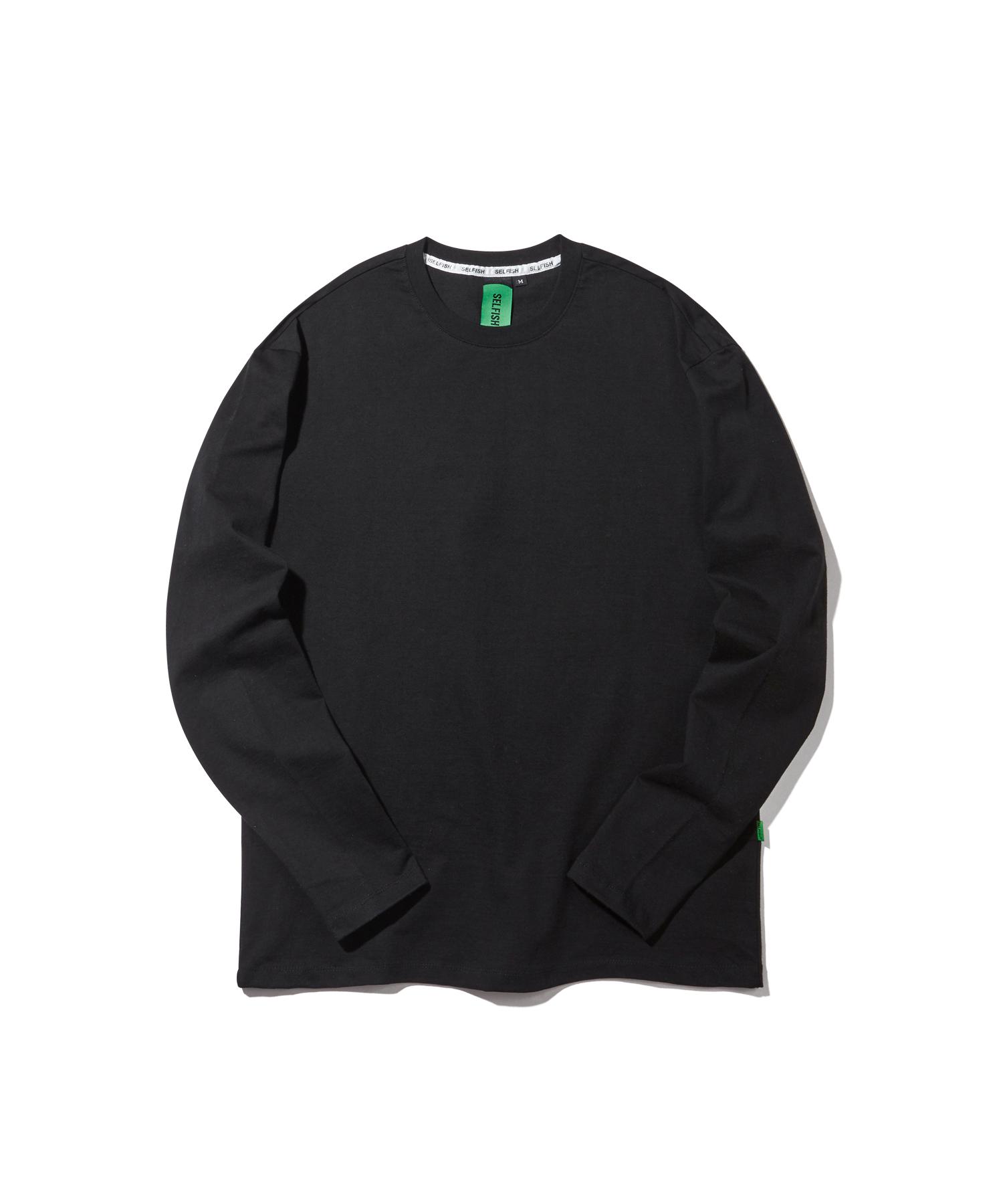 Selfish Basic Long Sleeve (Saf3Ts04) (Black) L