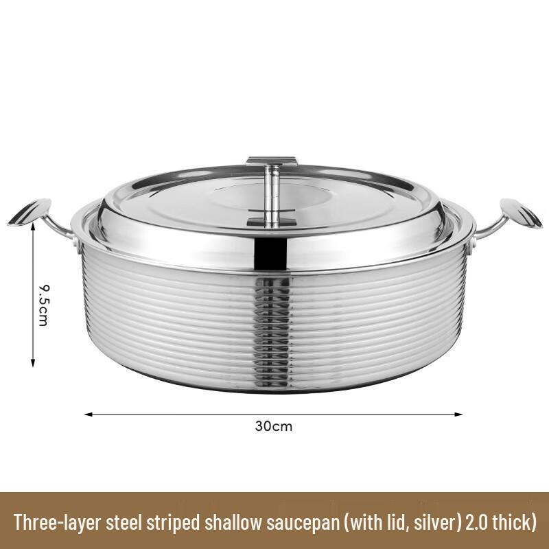 Premium Hammered Copper Divided Hotpot