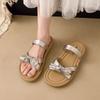 2025 New Summer Outer Wear Slippers Fairy Style with Skirt Sandals Trendy Versatile Beach Shoes Flat One-word