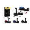 2Pcs Car-mounted Multi-functional Mobile Phone Holder Creative Rear Seat Headrest Hook Lock Buckle Style Car Phone Stand