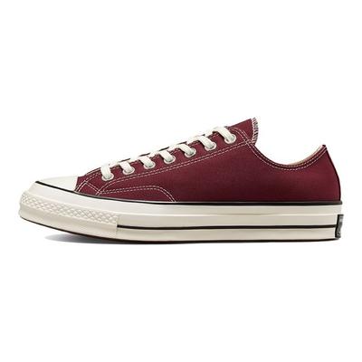 Tênis Unisex Chuck 70 Low Deep Bordeaux Red Egret Black 171570C