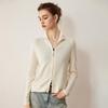 Yangzi Women's Elegant Slimming Wool Sweater - Half-High Neck, Spring/Autumn 2025