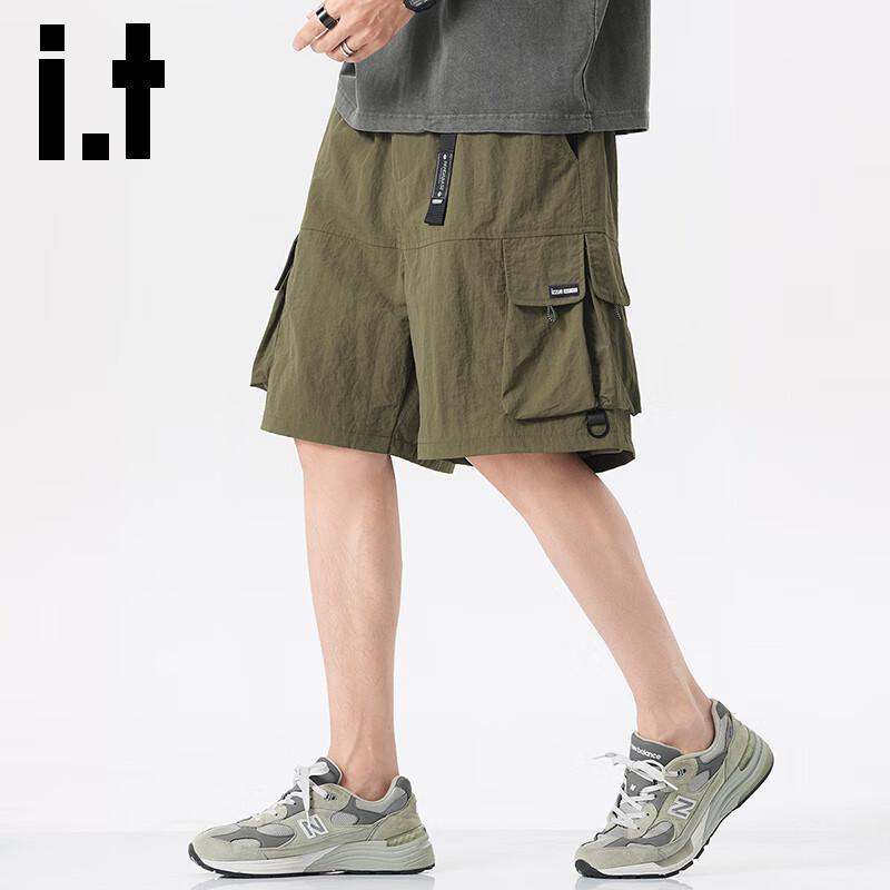 Izzue IT Men s Multi-Pocket Cargo Shorts L