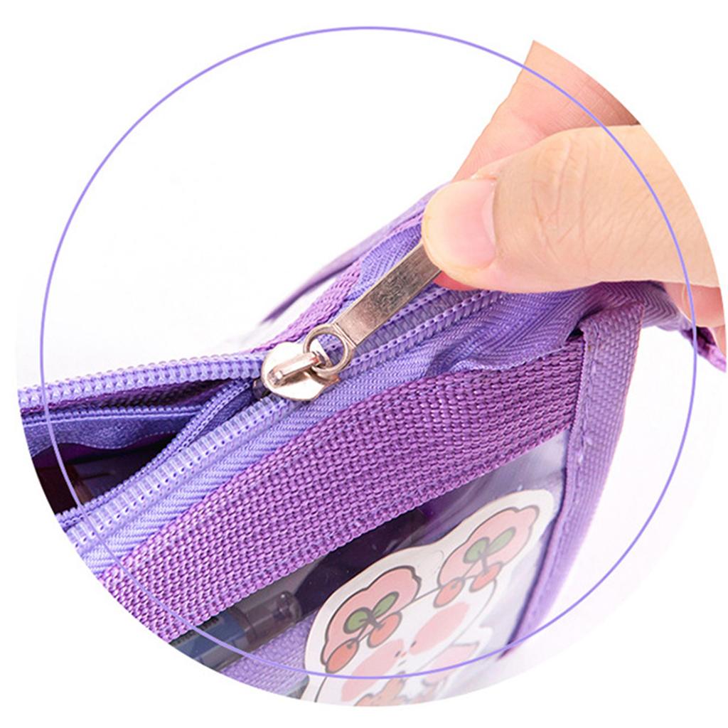 Aesthetic Pen Bag 6-Layer Pen Case Large Capacity Pencil Bag Clear Pencil Case Pencil Box School Office Supplies