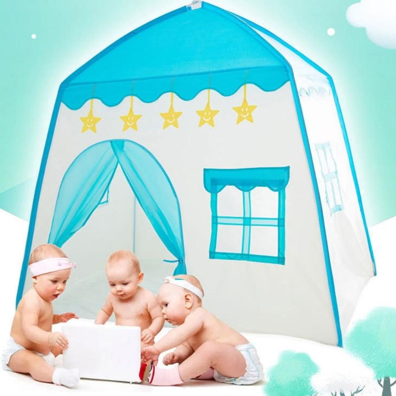 Children Tent Wigwam-Folding Teepee Tent Kid Tents Indoor Playhouses for Girls