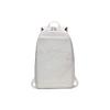Elemental Sports Casual Zipper Fabric Backpack Unisex Backpack White BA5876-030