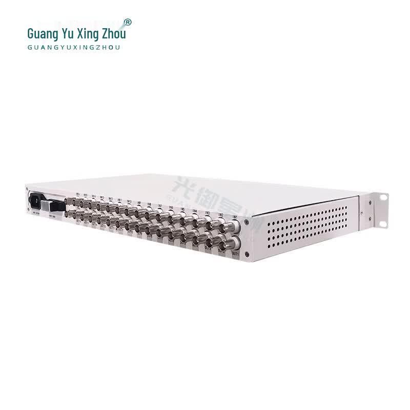 16E1 8GE Fiber Optic PDH Multiplexer