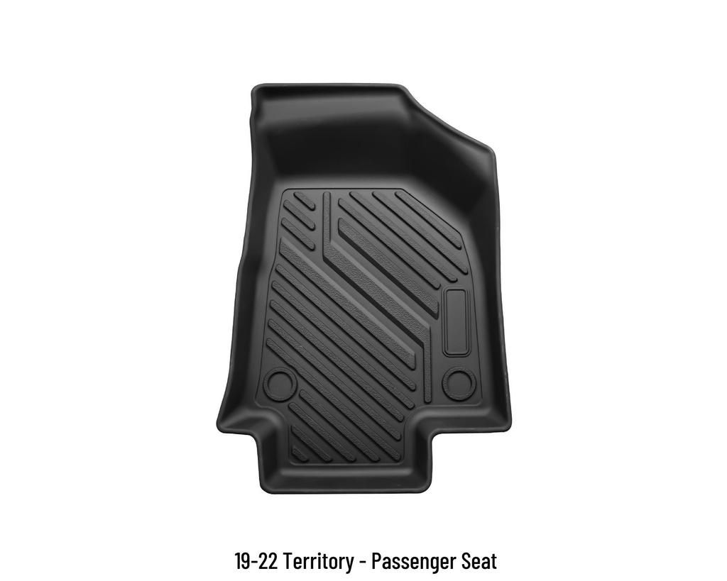 Territory 19-22mm 3D High-Edge TPE Floor Mats for Interior Upgrade