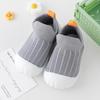 Soft Sole Non-slip Baby Walker Shoes - Solid Color Floor Socks for Boys & Girls, Ideal for Spring & Autumn Pre-walking.