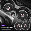 New Diamond Car Coaster Water Cup Holder Pad Anti-slip Mat For Nissan Qashqai X J10 J11 Trail Tiida Teana Skyline X-trail Almera