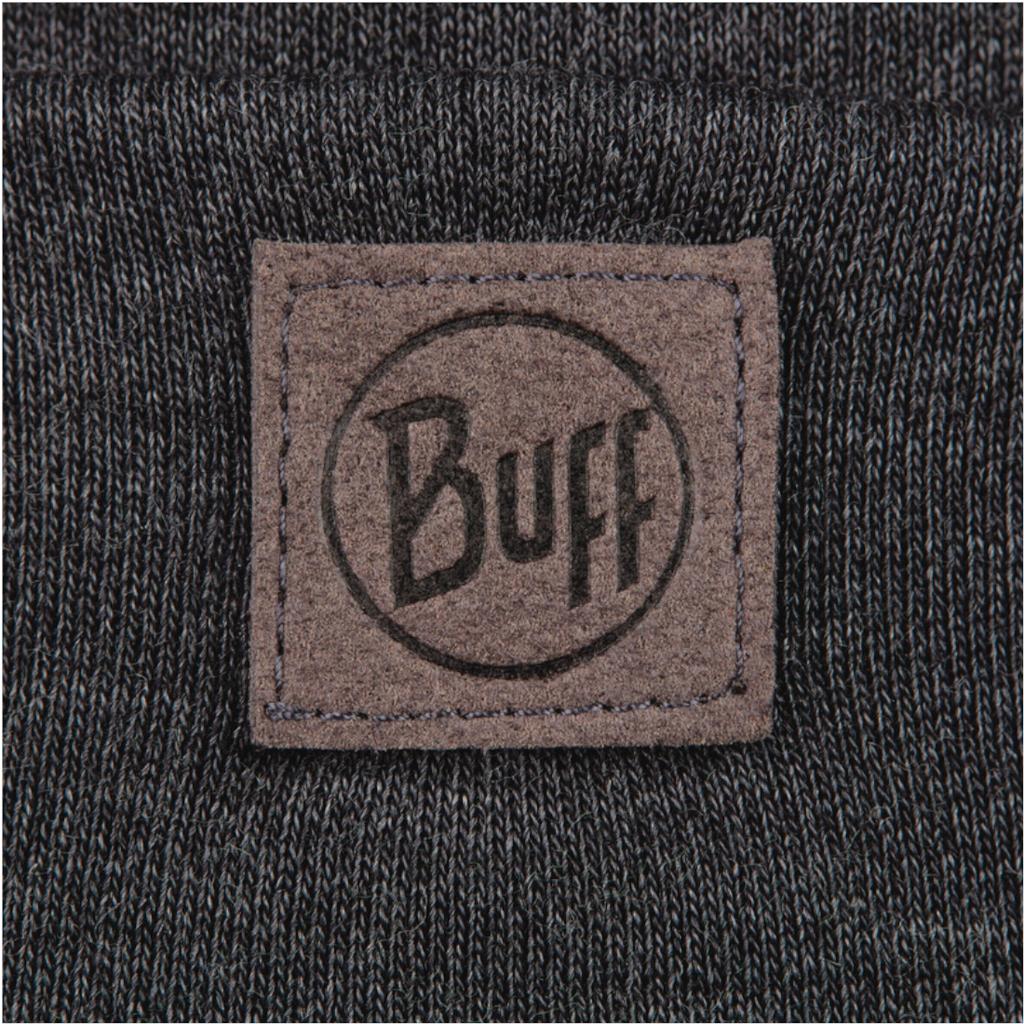 Buff Merino Heavyweight Beanie, Unisex grey Cap