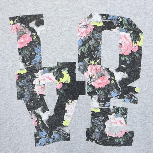 MSGM made in Italy Print Long sleeve trainer S gray sweat Men's Used