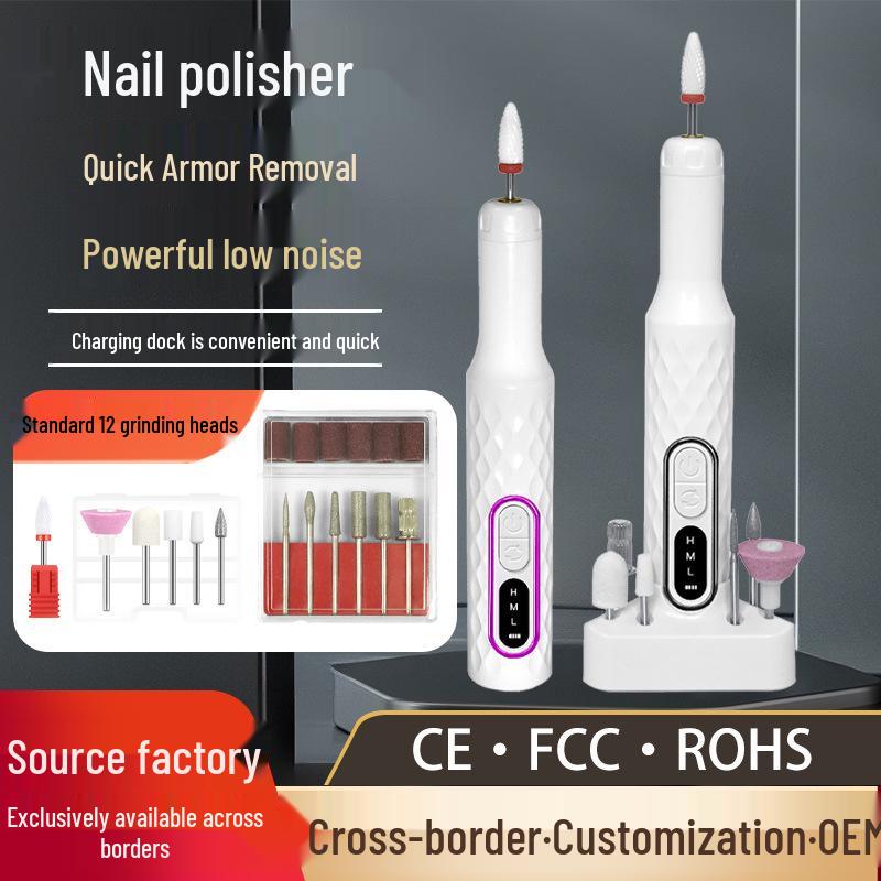 

Nail Polishing & Remover Pen - Manicure Grinder & File Tool