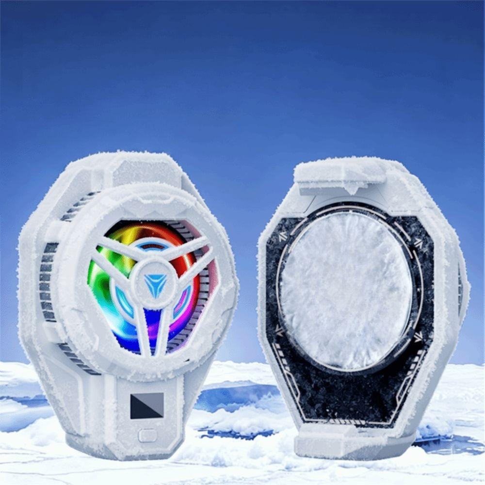 Back-Clip Phone Game Cooler 2 in 1 Mobile Phone Cooling Fan Mobile Phone Cooler Heat Sink Cooling