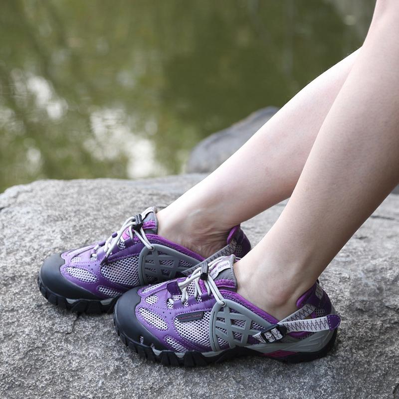 Zomer Wadelschoenen Wandelschoenen voor Mannen Outdoor Aqua Strand Blotevoeten Sneakers Vrouwen Ademend Sneldrogend Sport Wandelschoenen Mannen