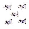 Lovely Ceramic Button Cartoon Ceramic Beads Cartoon Rabbit Puppy Button Beads DIY Jewelry Beads DIY Clothing Beads 1pc