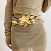 Elegant  Flower Waist Belt Belly Chain Waist Rope Belt for Female Body Jewelry Lady Dress Belt Waist Decoration
