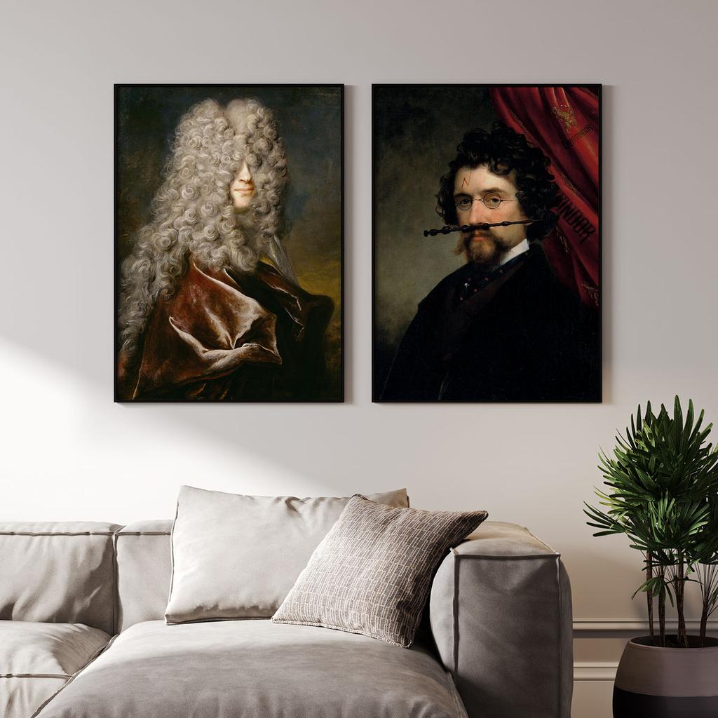 Set of Two Potter Portrait Posters