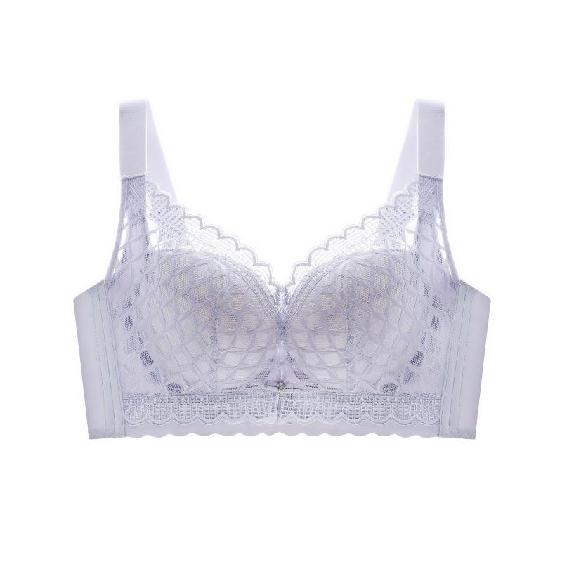 Thin Plus Size Bra for Women with Steel Rims and Thin Styles Gathering Underwear for Women Collecting Accessory Breasts Anti Sagging Bra